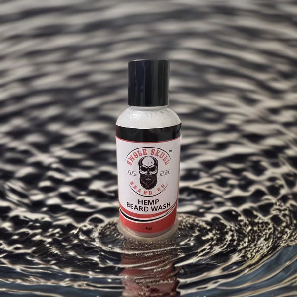 Swole Skull hemp beard wash