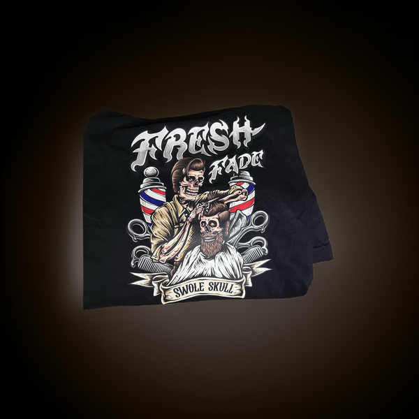 Fresh Fade Swole Skull graphic T-shirt