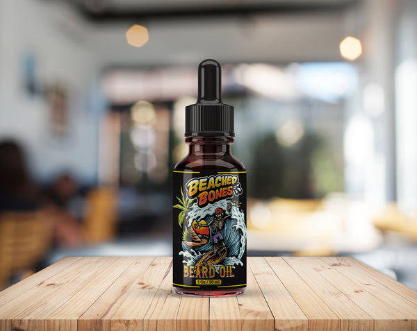 Beached Bones beard oil by Swole Skull Beard Co.