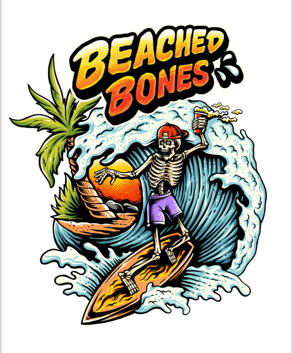 Beached Bones beard oil and butter combo