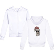 3D Skull Santa Sweat Shirt