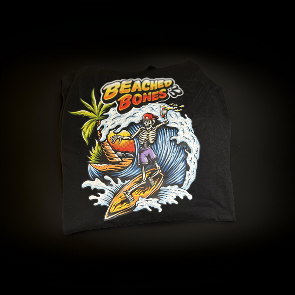 Beached Bones Swole Skull graphic T-shirt